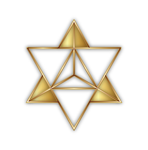 Merkaba מרכבה Merkavah-Wall Décor Gold Geometric-Sacred Geometry Art-A4 Print-High Quality PDF-Kabbalah-Star Tetrahedron-HALELUYA DOWNLOAD